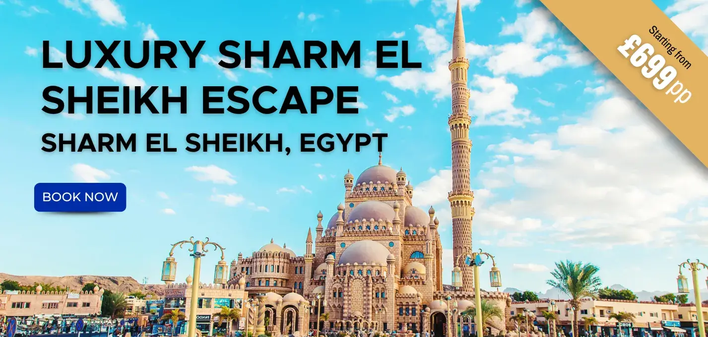 Luxury Sharm El Sheikh Escape W/Flights and All-Inclusive
