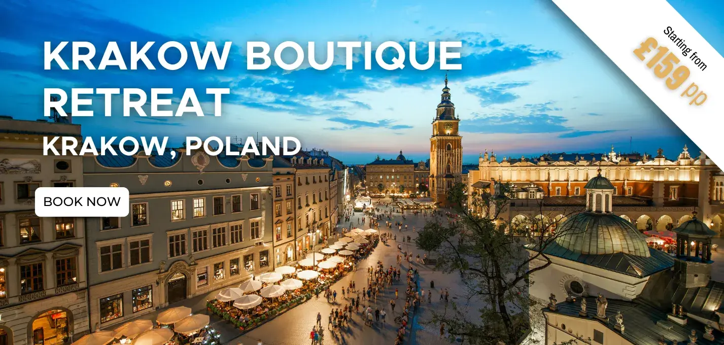 Krakow Boutique Retreat W/Flights & Breakfast