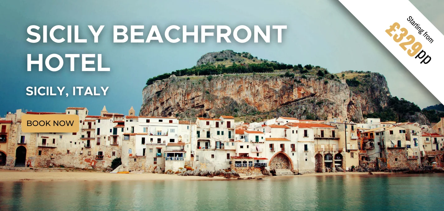 Sicily Beachfront Hotel W/Flights